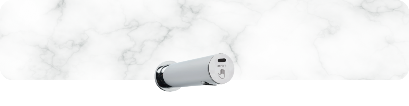 Banner Torneira Sensor Parede Linea On/Off - 80.374